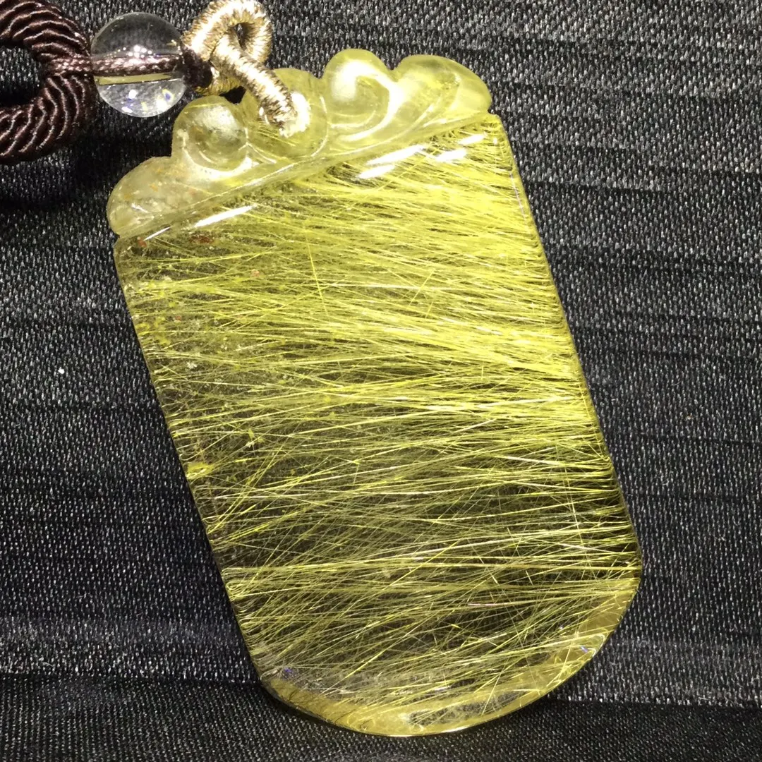 Natural Gold Rutilated Quartz Pendant Buddha Rutilated Quartz Jewelry 43*26*10.5mm Women Men Healing Wealty Stone Cat Eye AAAAAA
Natural Gold Rutilated Quartz Pendant Buddha Rutilated Quartz Jewelry 43*26*10.5mm Women Men Healing Wealty Stone Cat Eye AAAAAA