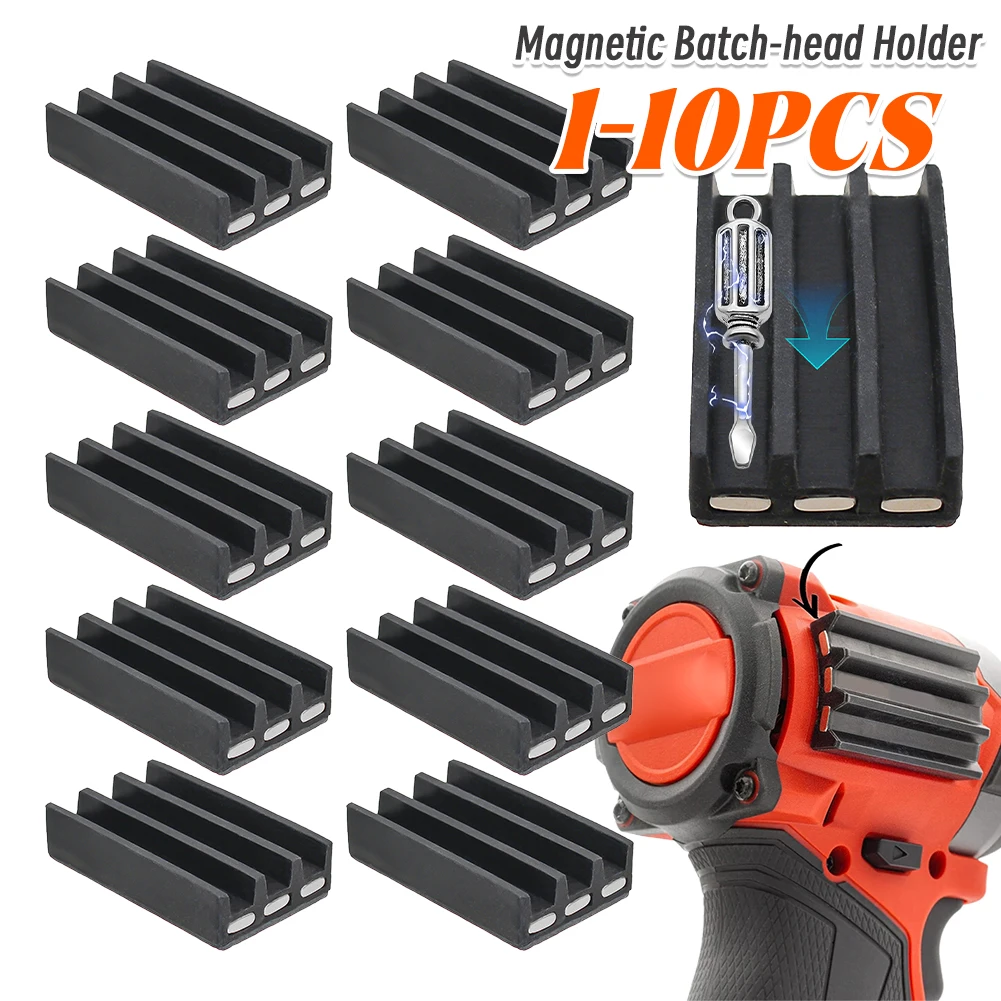 Magnetic Batch-head Holder Screwdriver Bits Holder Powerful Magnet Drill Bit Holder for Most Drills Tool
Magnetic Batch-head Holder Screwdriver Bits Holder Powerful Magnet Drill Bit Holder for Most Drills Tool