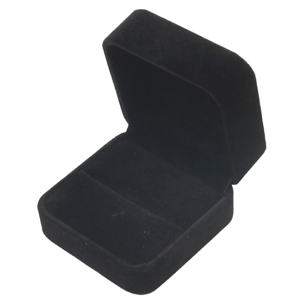 Ring Storage Box Black Jewelry Organizer For Wedding Travel Velvet Durable Suitable Special Occasions Valentine Proposal
Ring Storage Box Black Jewelry Organizer For Wedding Travel Velvet Durable Suitable Special Occasions Valentine Proposal