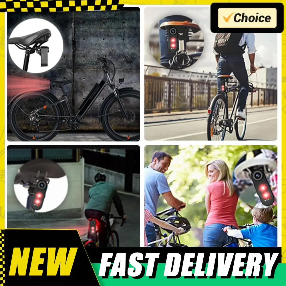 Bike Camera with Tail Light -150° Wide Angle Camera Cycling Tail Light Bicycle Camera Taillight for Road Mountain Night Riding
Bike Camera with Tail Light -150° Wide Angle Camera Cycling Tail Light Bicycle Camera Taillight for Road Mountain Night Riding