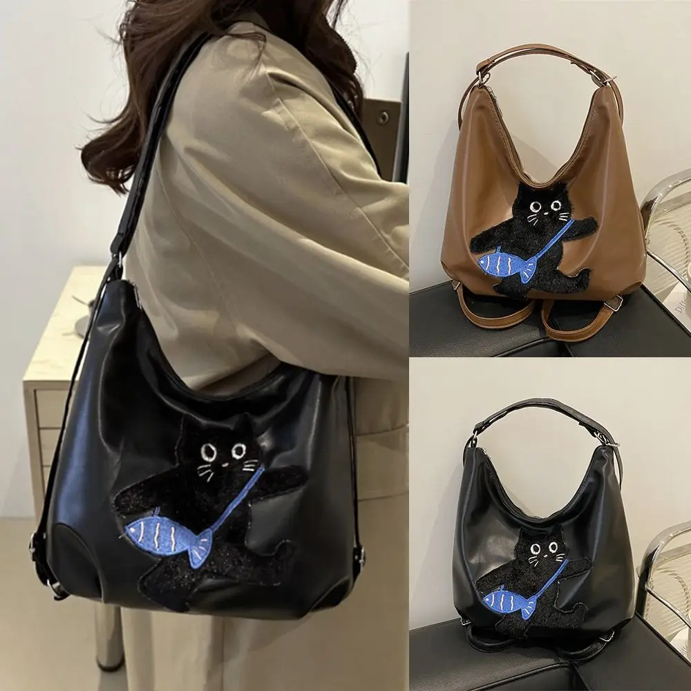 Fashion New Design Kitty Backpacks Korean Style Leather Cat Crossbody Bag Waterproof Large Capacity Shoulder Tote Handbag Women
Fashion New Design Kitty Backpacks Korean Style Leather Cat Crossbody Bag Waterproof Large Capacity Shoulder Tote Handbag Women