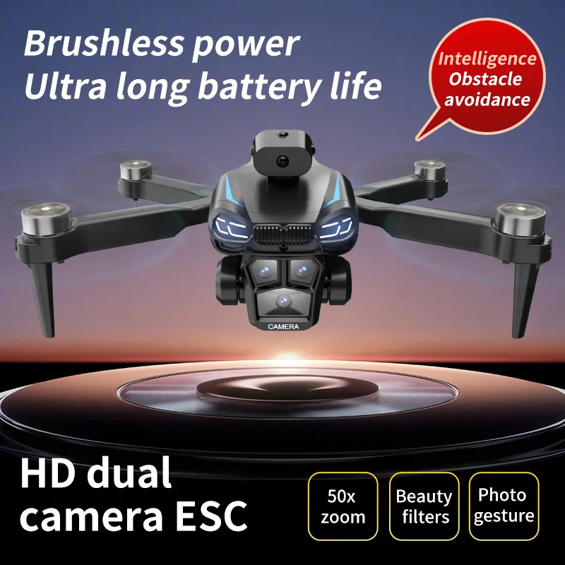 Professional 8K Mini FPV Drone with 4K Camera Obstacle Avoidance Foldable RC Quadcopter Aerial Photography Remote Control Toys
Professional 8K Mini FPV Drone with 4K Camera Obstacle Avoidance Foldable RC Quadcopter Aerial Photography Remote Control Toys