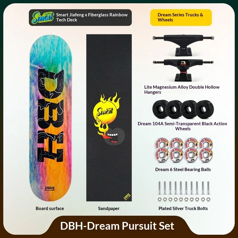 Комплектный скейтборд-круизер: дека из клена, подшипники ABEC 9, полиуретановые колеса, плавная езда, для детей, подростков и взрослых, для улицы и парков, DBH
Комплектный скейтборд-круизер: дека из клена, подшипники ABEC 9, полиуретановые колеса, плавная езда, для детей, подростков и взрослых, для улицы и парков, DBH