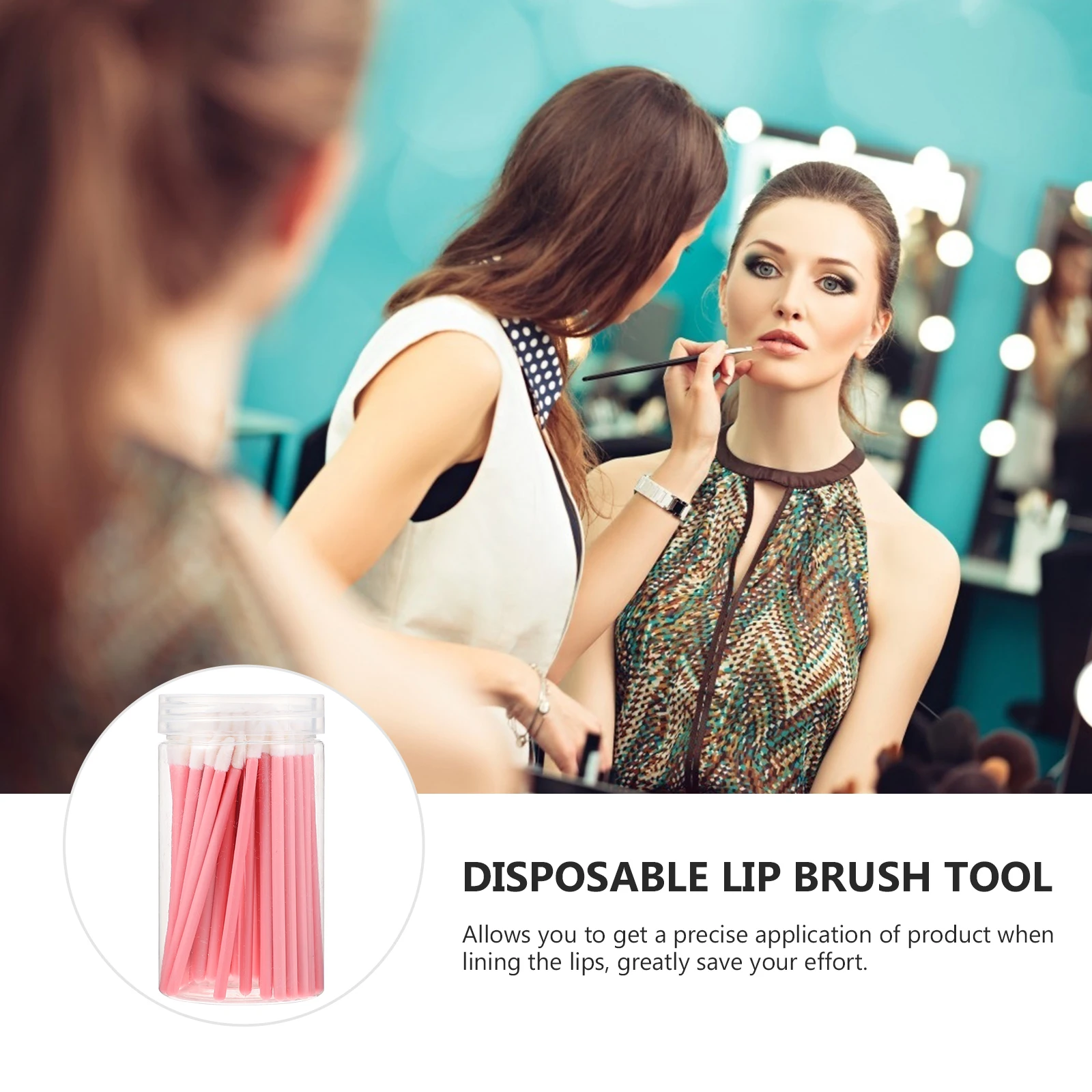 100 Pcs Brushes Disposable Lip Brushes Plastic Gloss Applicator Tools Waterproof Lipstick Makeup Brush For Home Travel
100 Pcs Brushes Disposable Lip Brushes Plastic Gloss Applicator Tools Waterproof Lipstick Makeup Brush For Home Travel