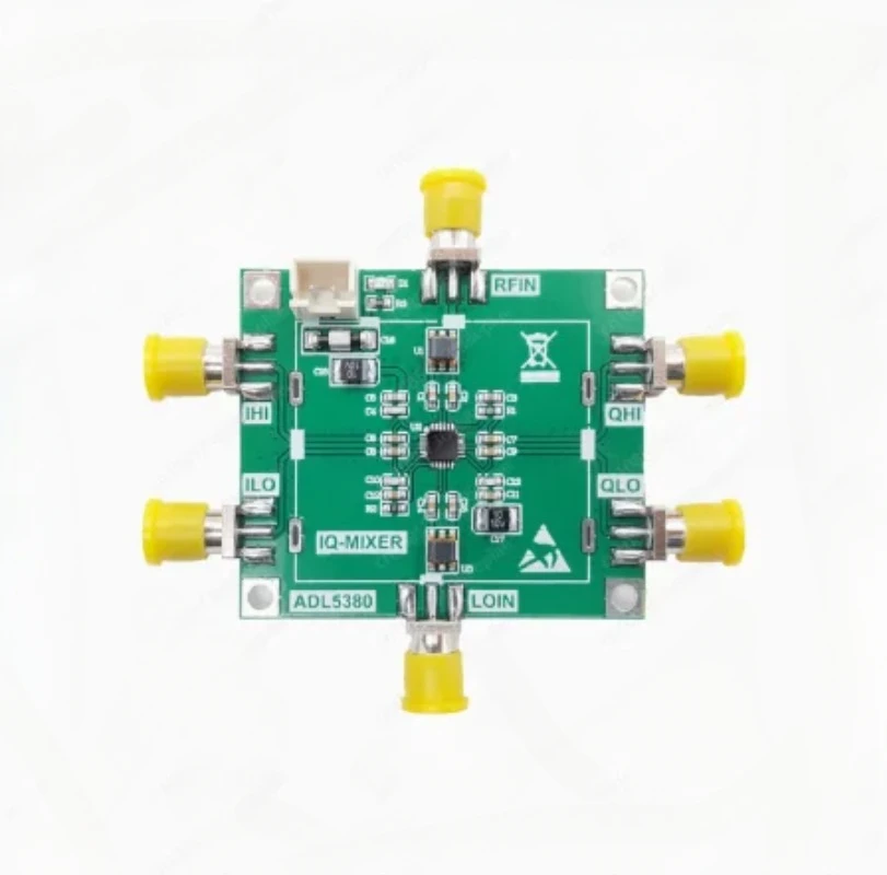 ADL5380 High Performance IQ Mixing Module Quadrature Demodulator Downmixer 6GHz Mixer
ADL5380 High Performance IQ Mixing Module Quadrature Demodulator Downmixer 6GHz Mixer