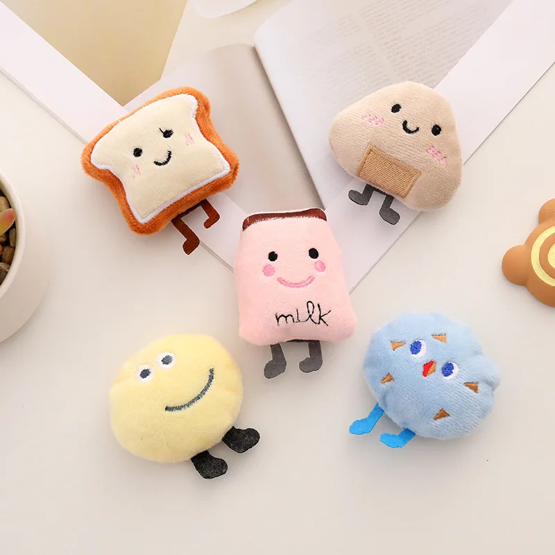 Fashion Creative Small Bread Plush Doll Brooch Cute Japanese Style Rice Balls Toast Shape Girl Bag Pendant Clothing Accessories
Fashion Creative Small Bread Plush Doll Brooch Cute Japanese Style Rice Balls Toast Shape Girl Bag Pendant Clothing Accessories