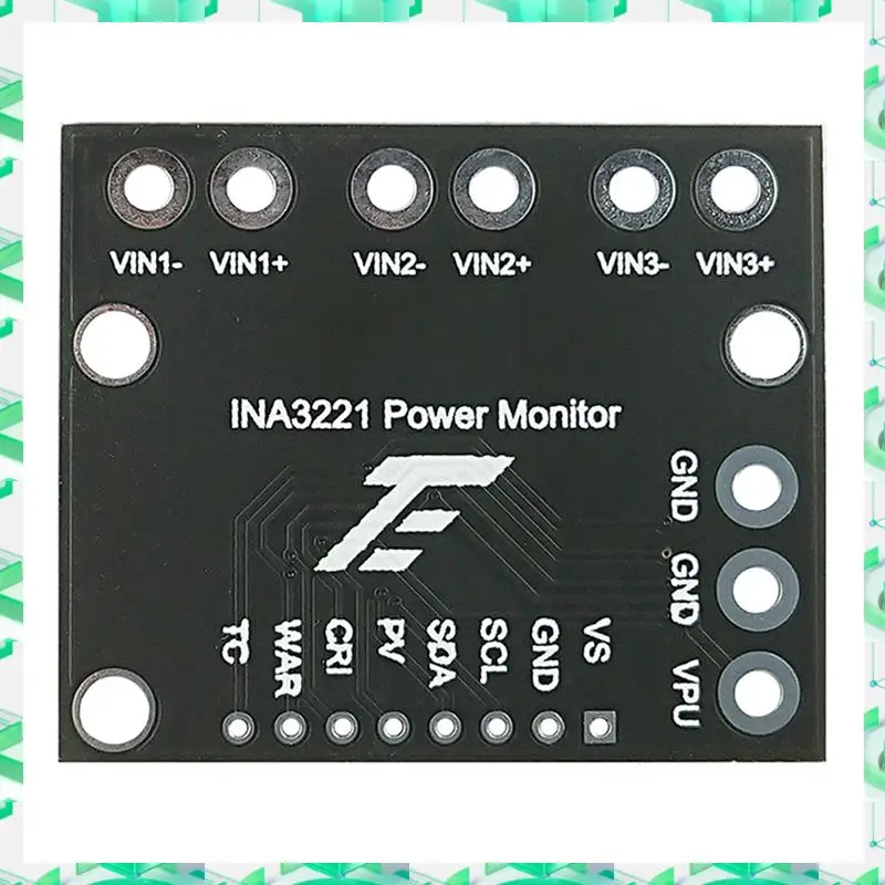 3C Electron 5X I2C SMBUS INA3221 Трехканальный шунтовый ток Блок питания Монитор напряжения Модуль сенсорной платы Замена INA219,5X
3C Electron 5X I2C SMBUS INA3221 Трехканальный шунтовый ток Блок питания Монитор напряжения Модуль сенсорной платы Замена INA219,5X