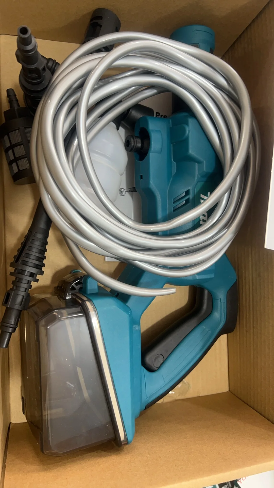 Makita DHW180 Battery High Pressure Washer 18V Cordless Portable Cleaning Device High Flow Rate Power Tool
Makita DHW180 Battery High Pressure Washer 18V Cordless Portable Cleaning Device High Flow Rate Power Tool