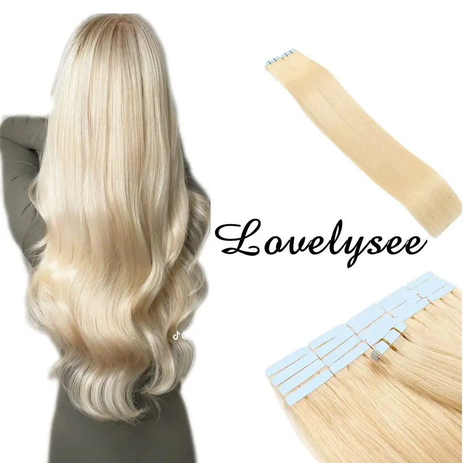 Lovelysee Straight Tape In Human Hair Extensions 12"- 26" Blonde Color Hair Brazilian Remy Human Hair For Woman 2.5G/PCS 50G
Lovelysee Straight Tape In Human Hair Extensions 12"- 26" Blonde Color Hair Brazilian Remy Human Hair For Woman 2.5G/PCS 50G