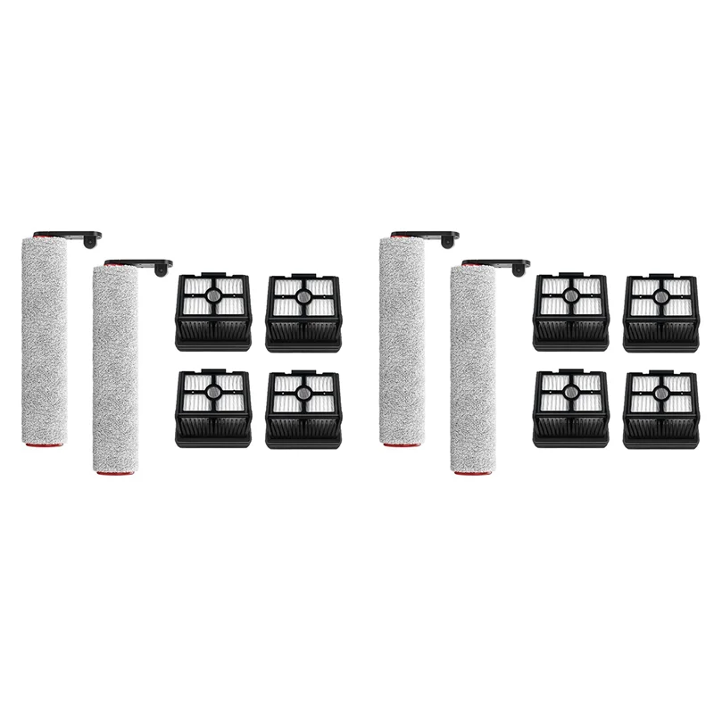 12Pcs Replacement Roller Brush HEPA Filter For Dreame H12 Pro /M13beta/H12 Pro Plus Wash Floor Machine Accessories-A54Q
12Pcs Replacement Roller Brush HEPA Filter For Dreame H12 Pro /M13beta/H12 Pro Plus Wash Floor Machine Accessories-A54Q