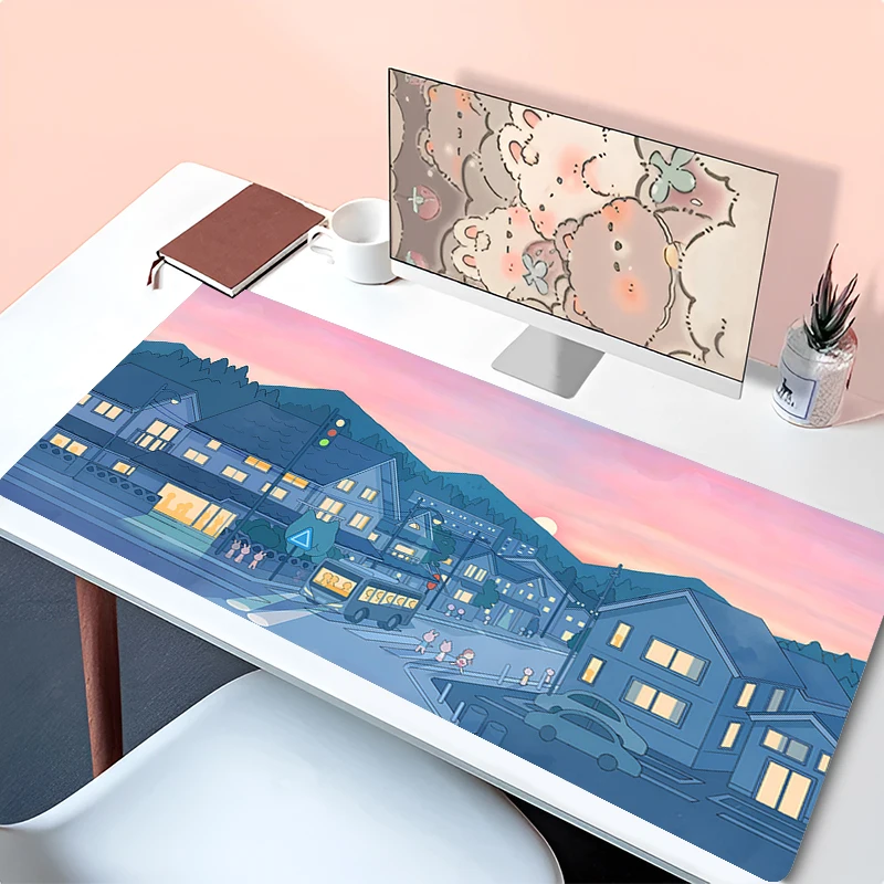 Anime Street Mouse Pad Gamer Large Cute Gaming Mousepad Non-slip Rubber Computer Kawaii Desk Mat Pink Sunset Keyboard Rug Carpet
Anime Street Mouse Pad Gamer Large Cute Gaming Mousepad Non-slip Rubber Computer Kawaii Desk Mat Pink Sunset Keyboard Rug Carpet