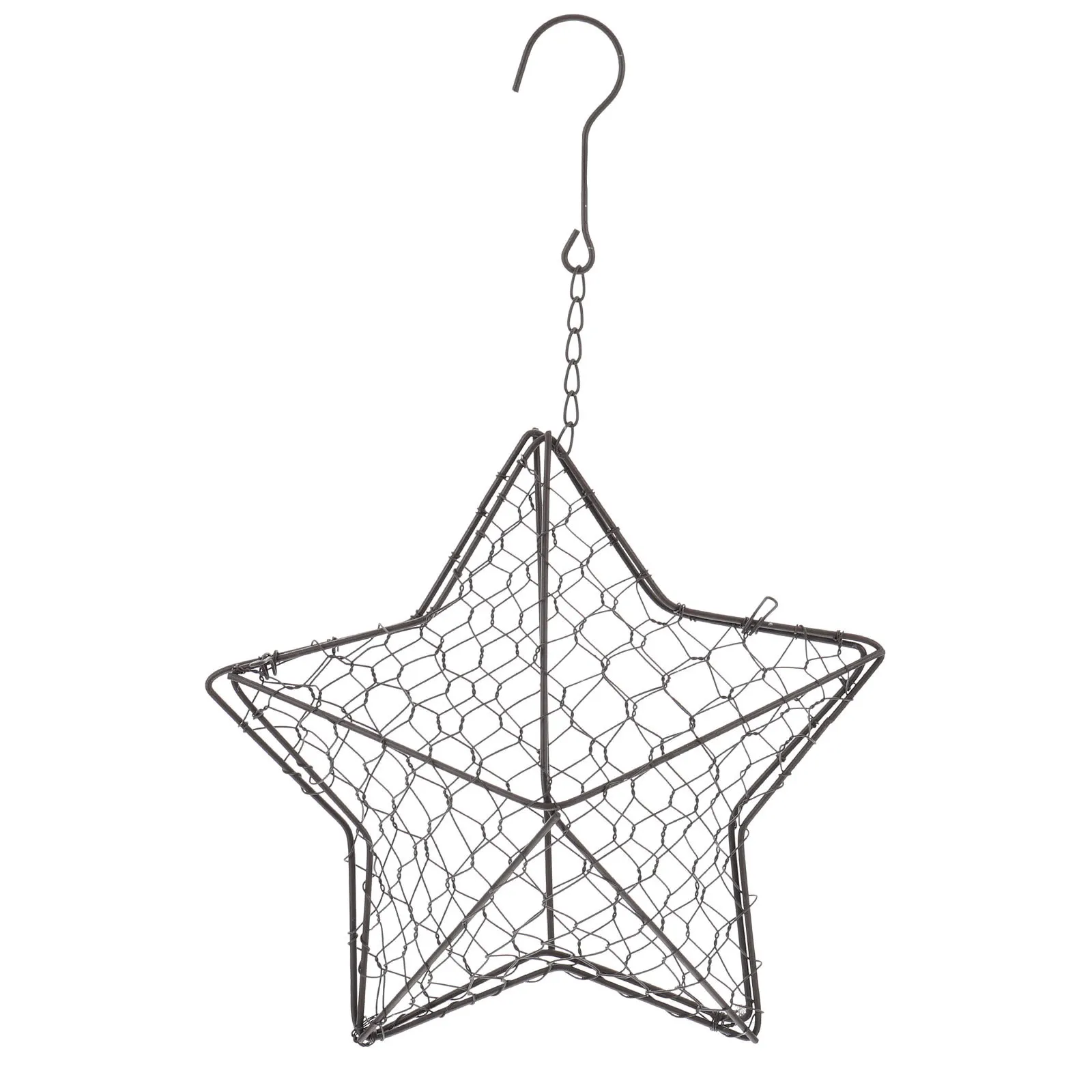 1Pcs Star Shape Iron Wreath Hanging Planter Wall Mounted Flowerpot for Home Garden Balcony Durable Chic Style Wall Plant Holder
1Pcs Star Shape Iron Wreath Hanging Planter Wall Mounted Flowerpot for Home Garden Balcony Durable Chic Style Wall Plant Holder