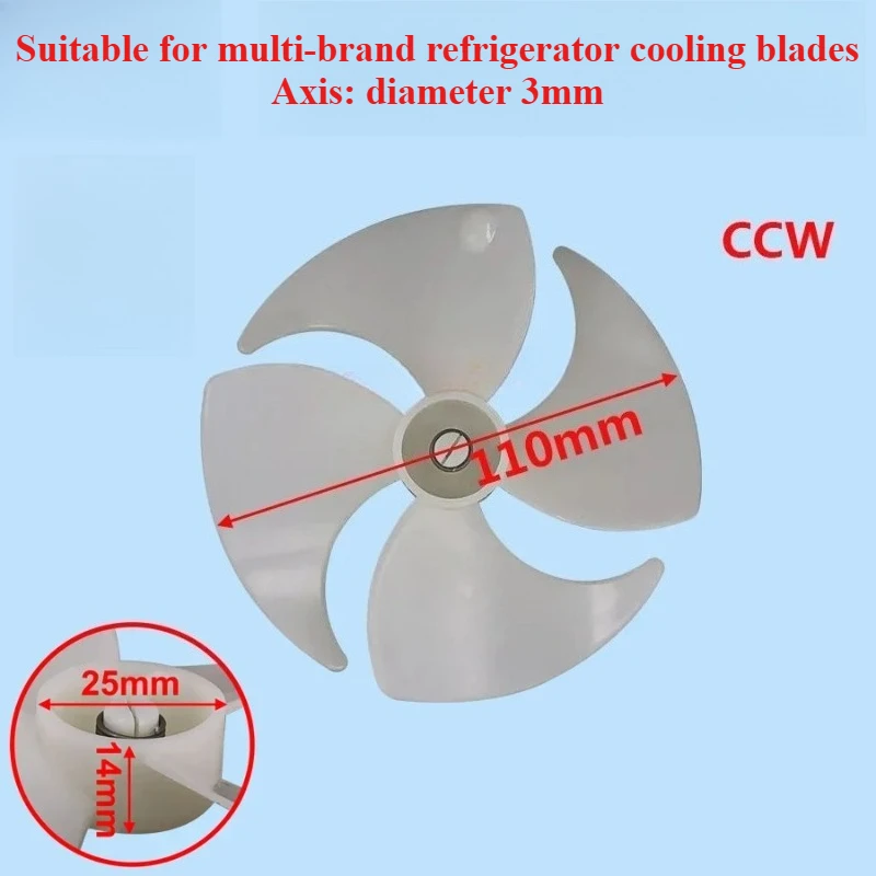Double Door Motor Fan Blade for Samsung Refrigerator 11cm Cooling Fan Blade Fan Blade
Double Door Motor Fan Blade for Samsung Refrigerator 11cm Cooling Fan Blade Fan Blade