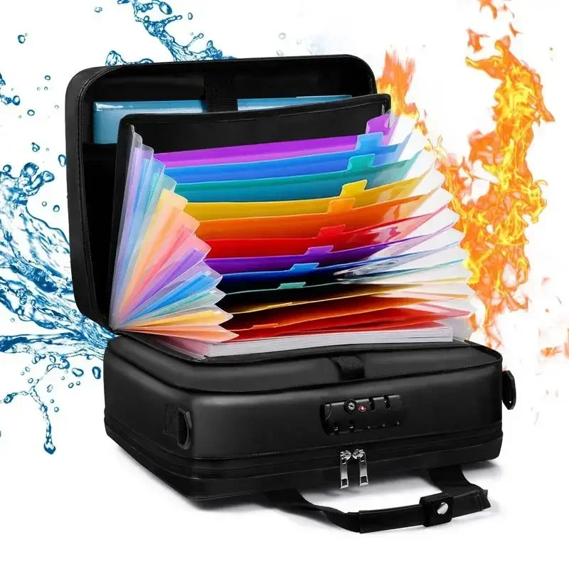 Capacity Safe Portable Holder Fireproof Fire Large Home Organizer Boxes Proof Document For Storage Handle
Capacity Safe Portable Holder Fireproof Fire Large Home Organizer Boxes Proof Document For Storage Handle