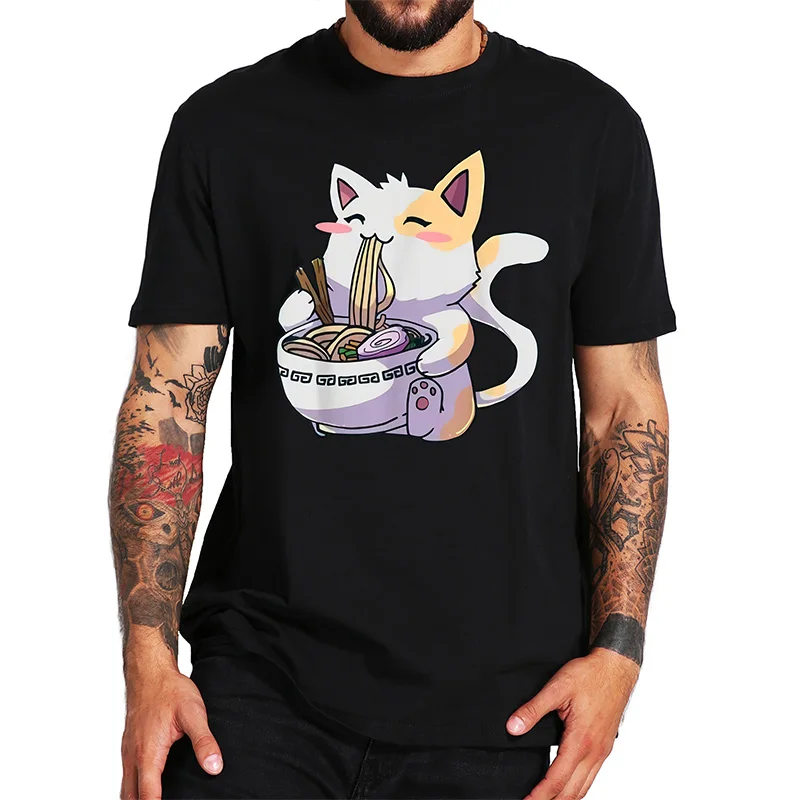 FPRamen T-Shirt Cat Tshirt Kawaii Anime Tee Japanese Gift T Shirt Tops Cartoon Graphic Size 100% Cotton
FPRamen T-Shirt Cat Tshirt Kawaii Anime Tee Japanese Gift T Shirt Tops Cartoon Graphic Size 100% Cotton