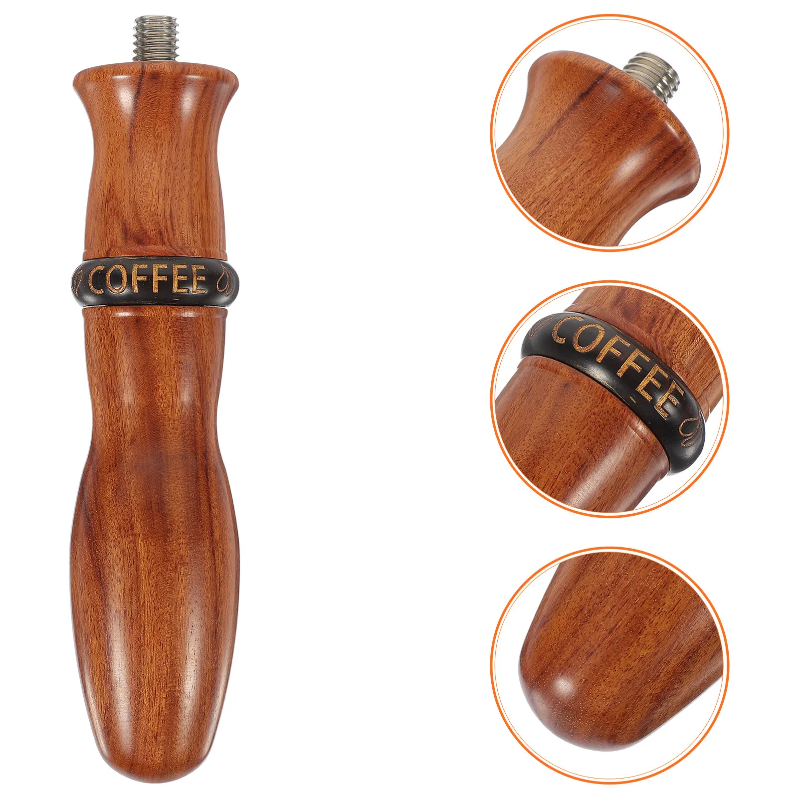 Coffee Portafilter Handle Replacement Wooden Ergonomic Installation Anti Scald Filter Handle
Coffee Portafilter Handle Replacement Wooden Ergonomic Installation Anti Scald Filter Handle