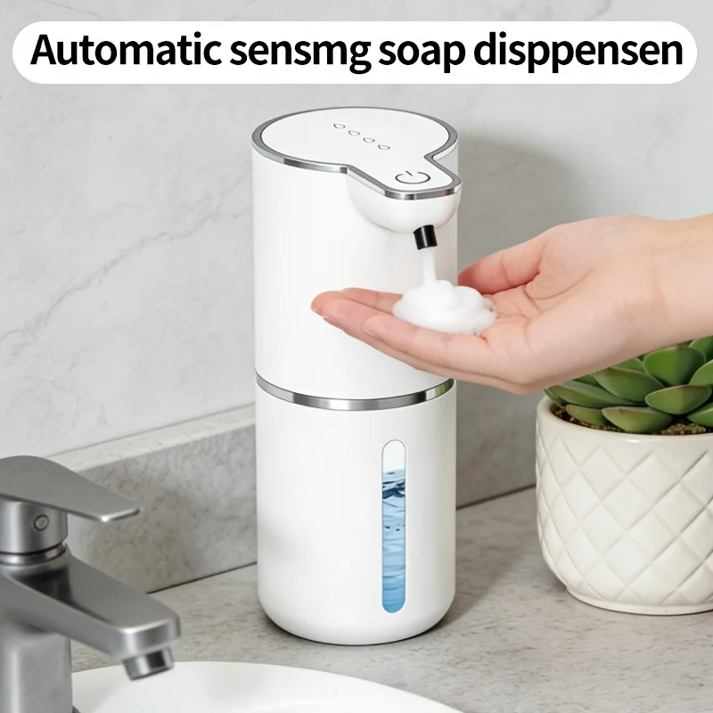 Smart induction electric soap dispenser, handheld soap dispenser, kitchen sink soap dispenser, wall mounted foam soap dispenser, suitable for home, hotel, dormitory and other places
Smart induction electric soap dispenser, handheld soap dispenser, kitchen sink soap dispenser, wall mounted foam soap dispenser, suitable for home, hotel, dormitory and other places