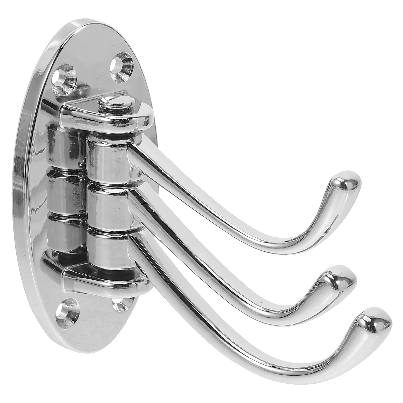 Swivel Coat Hook Folding Heavy Duty Swing Arm Triple Hook Wall Mounted Hanger for Bathroom Kitchen Bedroom - Style B
Swivel Coat Hook Folding Heavy Duty Swing Arm Triple Hook Wall Mounted Hanger for Bathroom Kitchen Bedroom - Style B