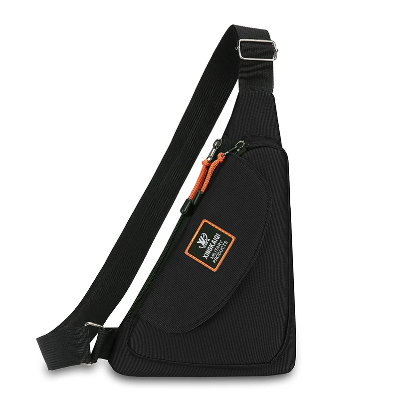 New Men's Crossbody Bag Personality Triangle Letter Nylon Fabric Small Bag Simple Outdoor Portable Chest Bag
New Men's Crossbody Bag Personality Triangle Letter Nylon Fabric Small Bag Simple Outdoor Portable Chest Bag