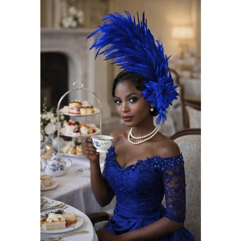 1920s Feather Fascinator Hat – Floral Tea Party Headpiece – Gatsby Derby Fascinator – Vintage Inspired Hair Accessory
1920s Feather Fascinator Hat – Floral Tea Party Headpiece – Gatsby Derby Fascinator – Vintage Inspired Hair Accessory