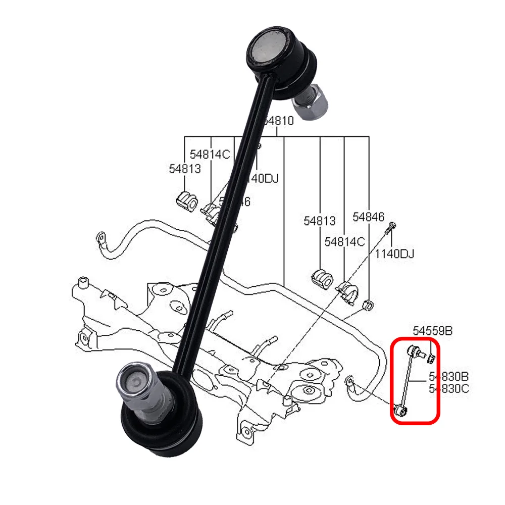 Front Stabilizer Link L/R for KIA SOUL 2010- CHANGAN CS35 S101 1.5T 1.6L 2012- 54830-1X000 54840-1X000 Sway Bar Link
Front Stabilizer Link L/R for KIA SOUL 2010- CHANGAN CS35 S101 1.5T 1.6L 2012- 54830-1X000 54840-1X000 Sway Bar Link