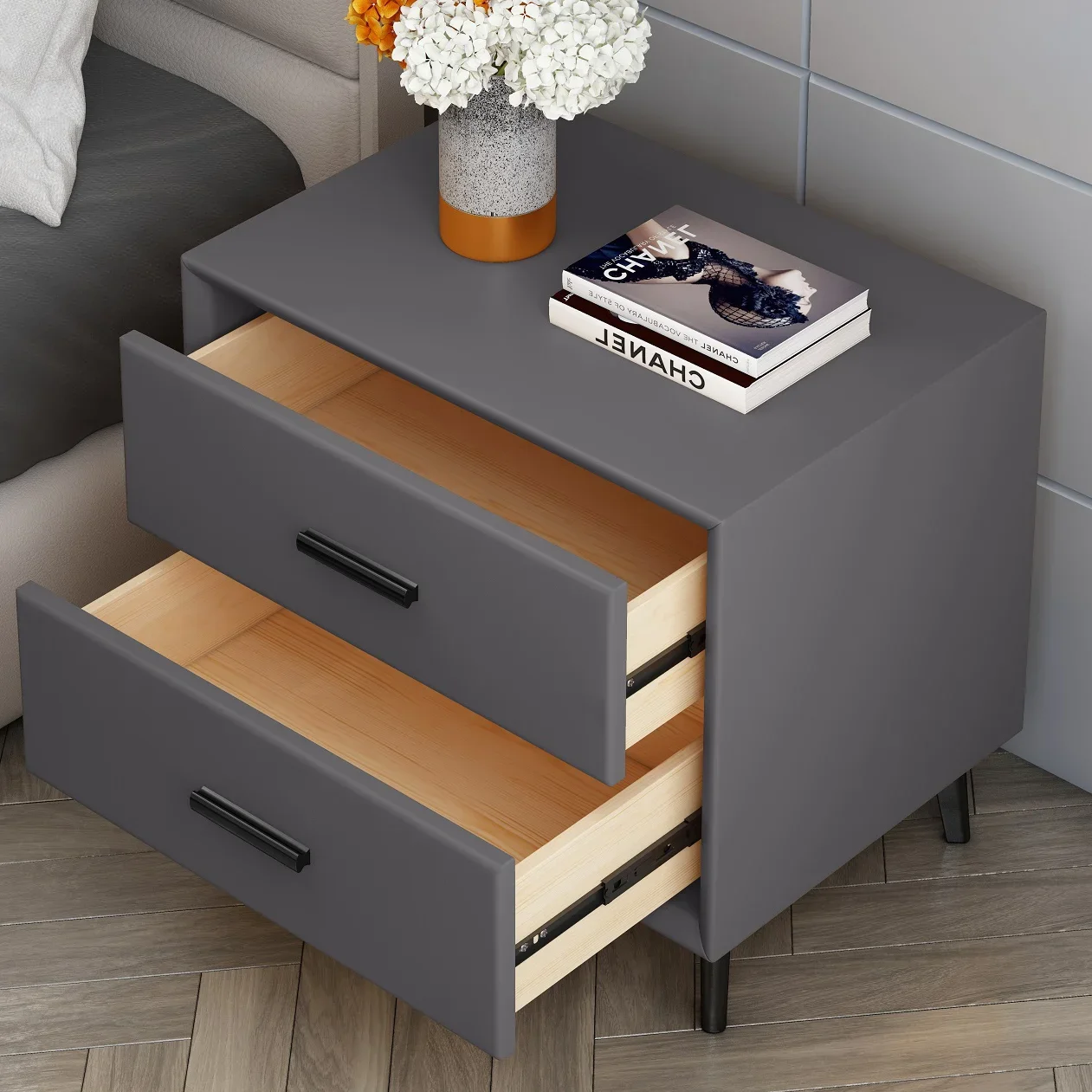 s#A Hot Selling Faux Fabric Night Modern Luxury Bedroom Furniture White Bedside Tables Smart Night Table Leather Bedside Table
s#A Hot Selling Faux Fabric Night Modern Luxury Bedroom Furniture White Bedside Tables Smart Night Table Leather Bedside Table