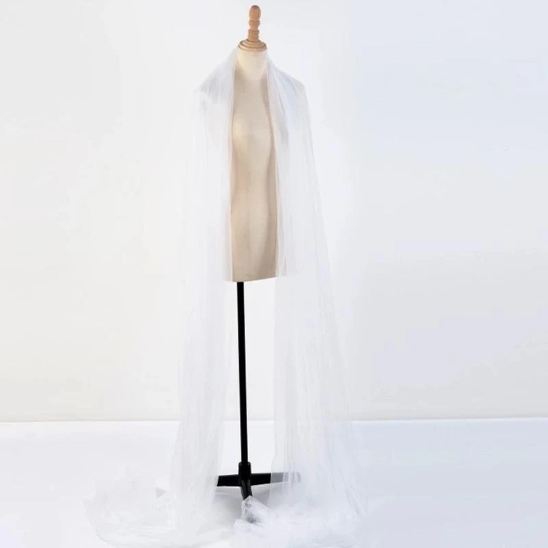 652F Woman Party Scarf Graceful Bridal Scarf Vintage Wedding Elegant Neckerchief for Ultimates Skin Comfortable
652F Woman Party Scarf Graceful Bridal Scarf Vintage Wedding Elegant Neckerchief for Ultimates Skin Comfortable