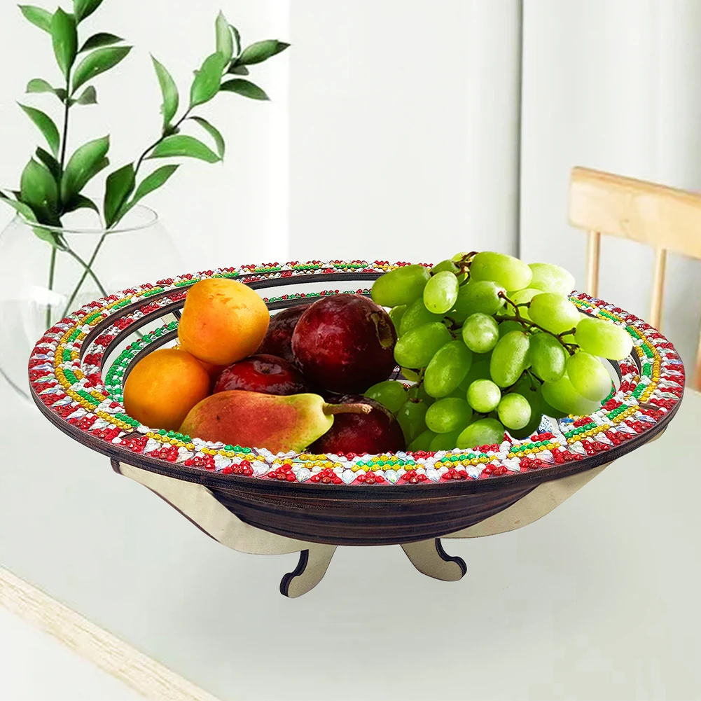 Diamond Painting Wooden Serving Tray Decorative DIY Diamond Painted Wooden Dining Plate Good for Parties Or Bed Food Tray
Diamond Painting Wooden Serving Tray Decorative DIY Diamond Painted Wooden Dining Plate Good for Parties Or Bed Food Tray