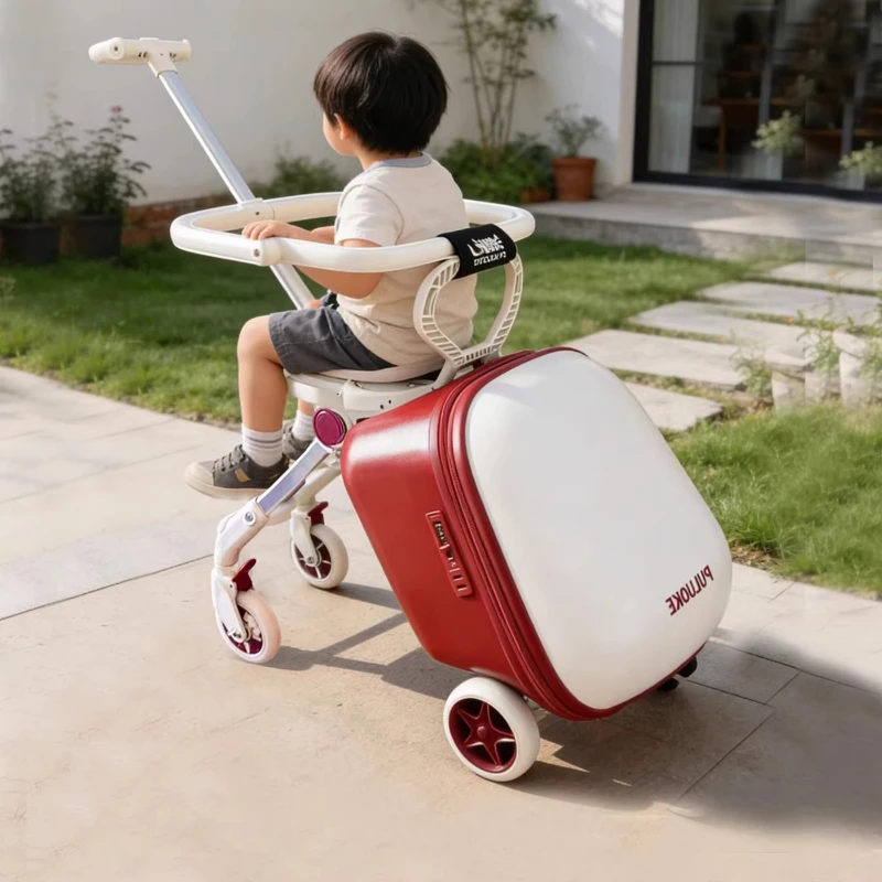 2-in-1 Kids Ride on Kids Luggage with Detachable Stroller | Toddler Travel Suitcase | Carry-on Sit-on Trolley Case for Children
2-in-1 Kids Ride on Kids Luggage with Detachable Stroller | Toddler Travel Suitcase | Carry-on Sit-on Trolley Case for Children