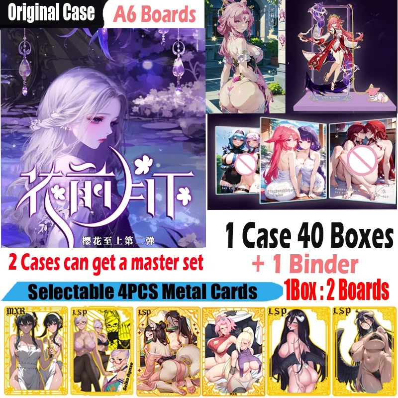 Новейшая карта богини A6 Sakura 2, коллекционная карта для хобби Doujin CCG Waifu, доска, аниме-игрушки, карты, подарки
Новейшая карта богини A6 Sakura 2, коллекционная карта для хобби Doujin CCG Waifu, доска, аниме-игрушки, карты, подарки