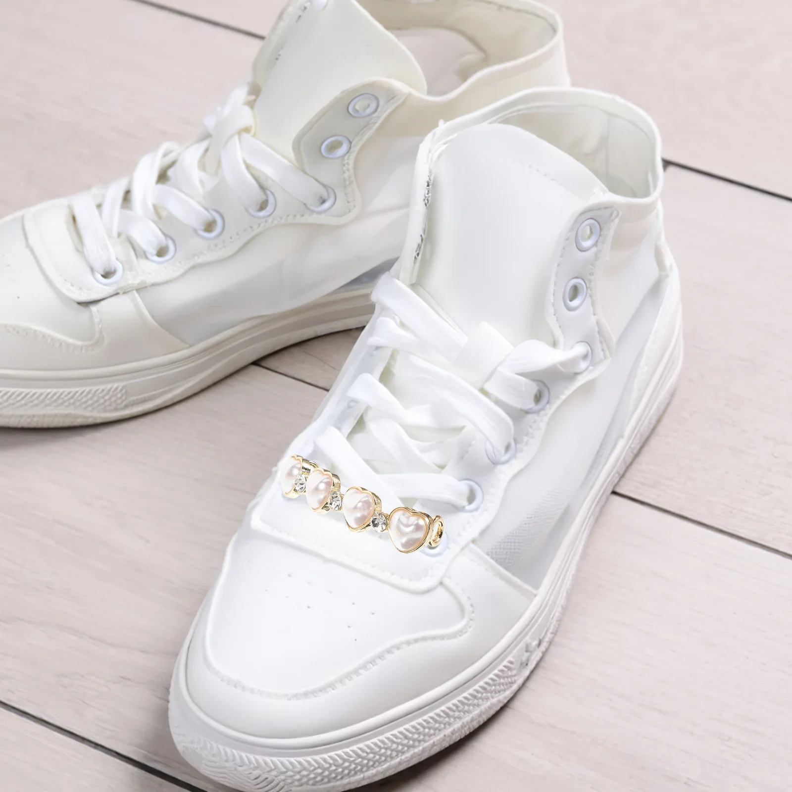 4 pcs Shoe Clips Pearl Rhinestone Decor Metal Bow Design For Women Casual Shoes Wedding Party Decoration Accessories 
4 pcs Shoe Clips Pearl Rhinestone Decor Metal Bow Design For Women Casual Shoes Wedding Party Decoration Accessories