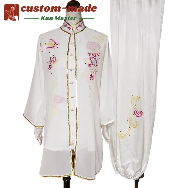 Custom Martial Arts Uniform Embroidered Tai Chi Suit Premium Kung Fu Uniform for Competitions Performances and Daily Wear
Custom Martial Arts Uniform Embroidered Tai Chi Suit Premium Kung Fu Uniform for Competitions Performances and Daily Wear