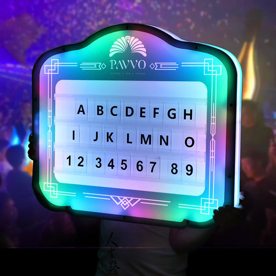 Happy Birthday MARQUEE Board VIP Sign Bottle Presenter Light up Liquor Bottle Display Letter Sign Board With 2 Sets of Letters
Happy Birthday MARQUEE Board VIP Sign Bottle Presenter Light up Liquor Bottle Display Letter Sign Board With 2 Sets of Letters