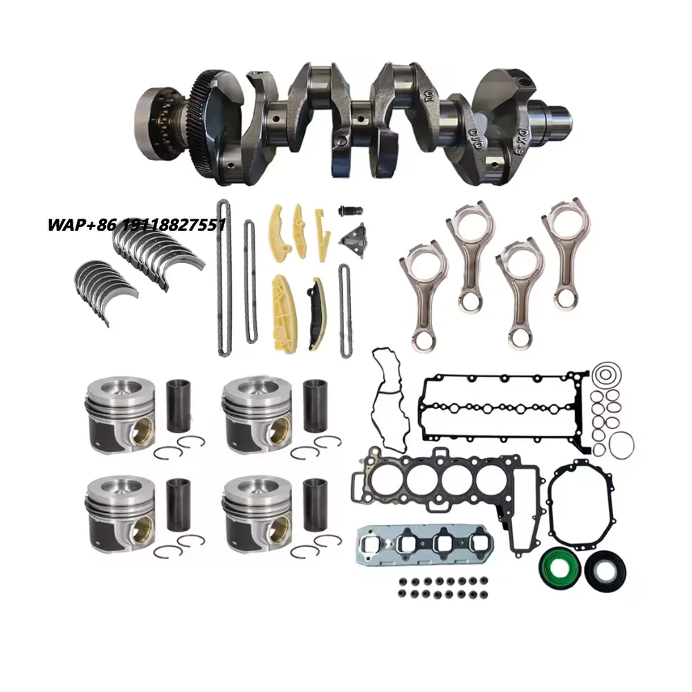 Engine Crankshaft Rebuild Timing Chain Kit Bearing Piston Ring Gasket Set for 204DTA 204DTD 2.0T E-PACE
Engine Crankshaft Rebuild Timing Chain Kit Bearing Piston Ring Gasket Set for 204DTA 204DTD 2.0T E-PACE