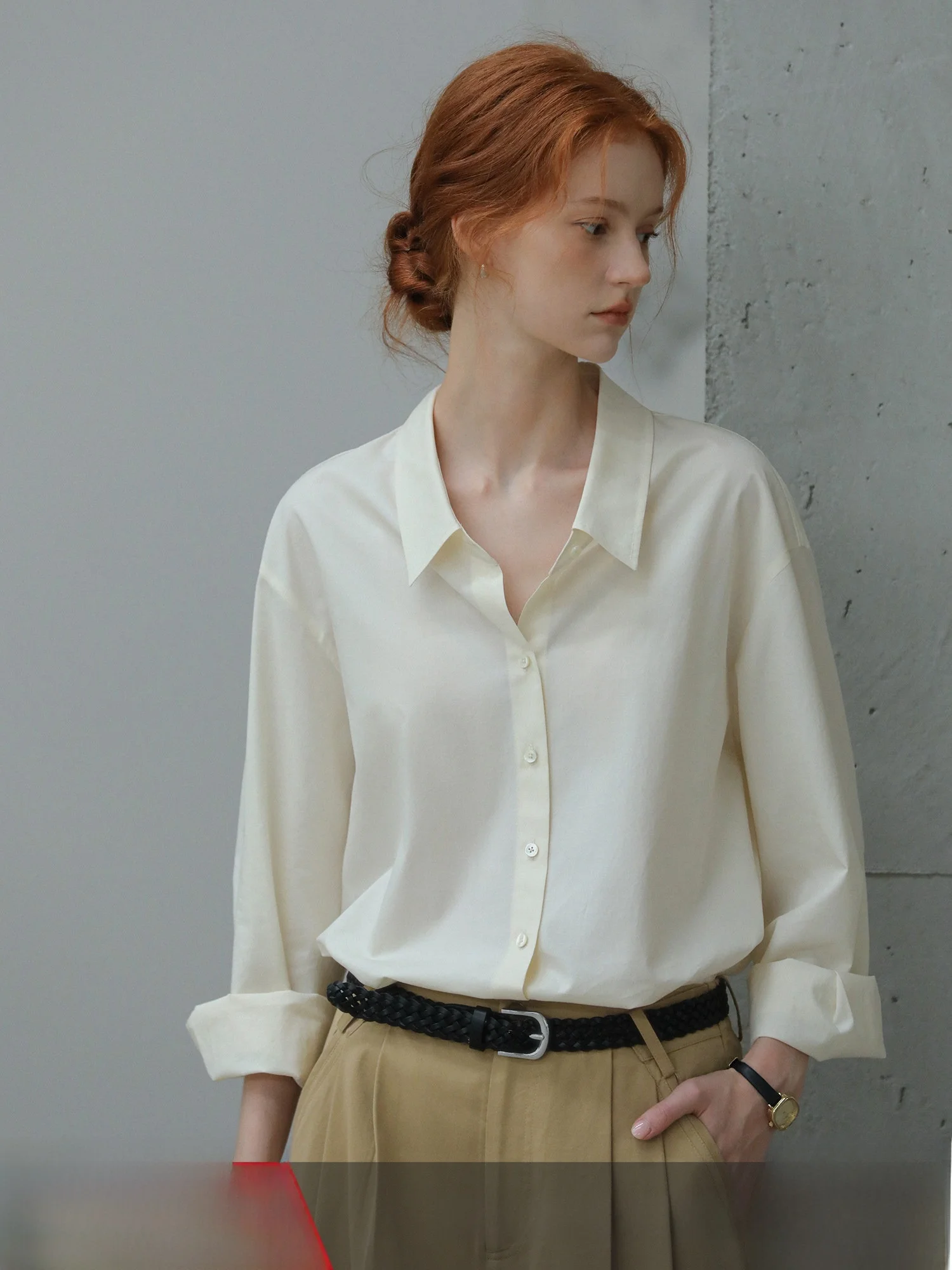 MELLIIY 2025 Autumn Commute mat Pure Color Long Sve Casual Women's irt Loose Fit Classic Sle Cotton Blend
MELLIIY 2025 Autumn Commute mat Pure Color Long Sve Casual Women's irt Loose Fit Classic Sle Cotton Blend