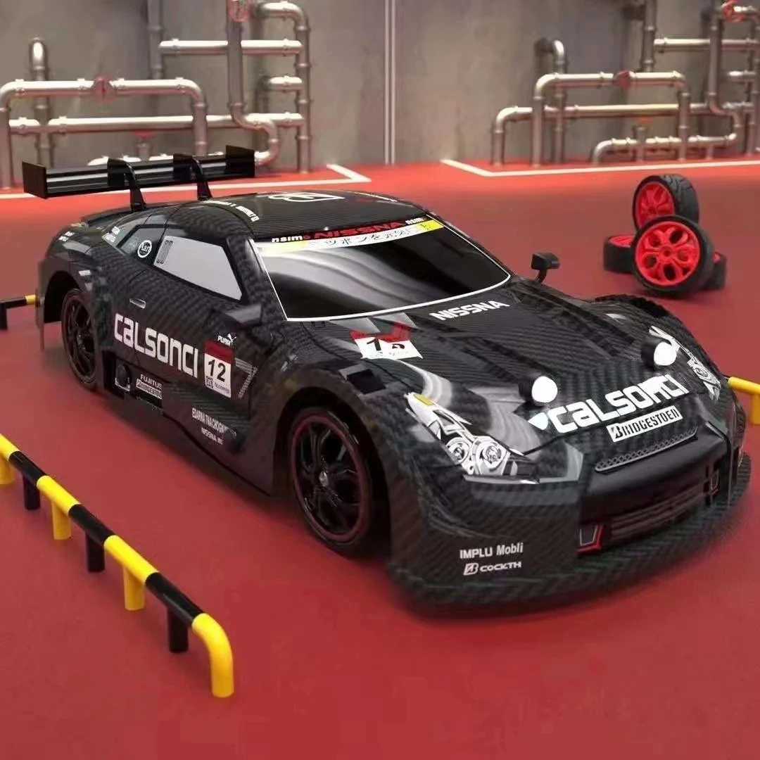 2.4G Drift Racing Car GTR 4WD Off-Road Radio Remote Control Vehicle Electronic 1:14 children's toys RC Car
2.4G Drift Racing Car GTR 4WD Off-Road Radio Remote Control Vehicle Electronic 1:14 children's toys RC Car