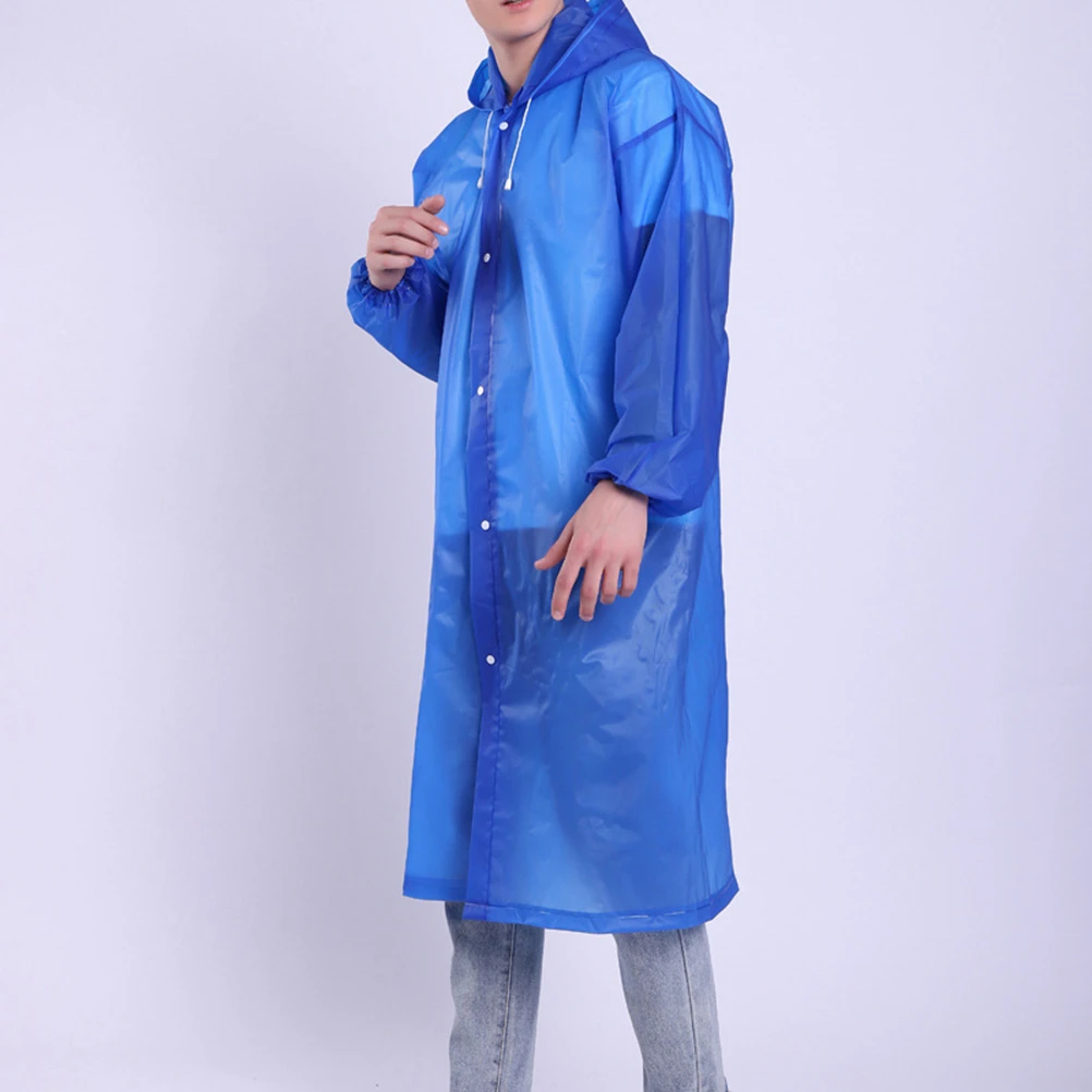 Portable EVA Environmental Protection Adult Raincoat Hood Blue Poncho Lightweight Reusable Waterproof Travel Outdoor Activities
Portable EVA Environmental Protection Adult Raincoat Hood Blue Poncho Lightweight Reusable Waterproof Travel Outdoor Activities