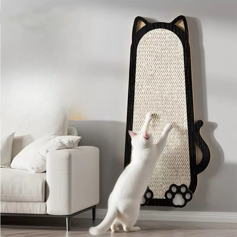 Cat board sisal vertical wall sticker anti-cat scratching resistant to scratching can not drop debris cat scratching
Cat board sisal vertical wall sticker anti-cat scratching resistant to scratching can not drop debris cat scratching