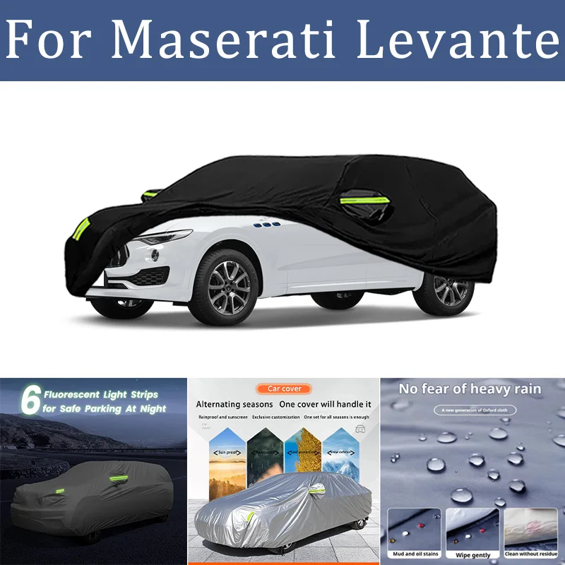 For Maserati Levante Car Cover Car Waterproof All Weather Automobiles Full Exterior Covers - Sun-proof Outdoor Anti scratch
For Maserati Levante Car Cover Car Waterproof All Weather Automobiles Full Exterior Covers - Sun-proof Outdoor Anti scratch