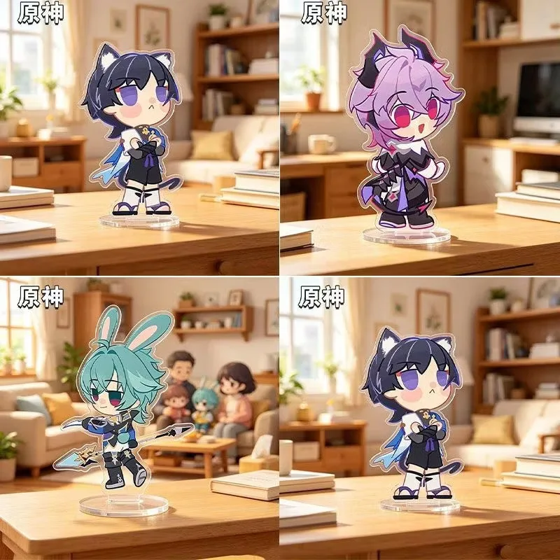 Q-version Genshin Impact Lohen Durin Wanderer Anime Figure Acrylic Stand Model Plate Desk Decor Sign Birthday Gifts
Q-version Genshin Impact Lohen Durin Wanderer Anime Figure Acrylic Stand Model Plate Desk Decor Sign Birthday Gifts