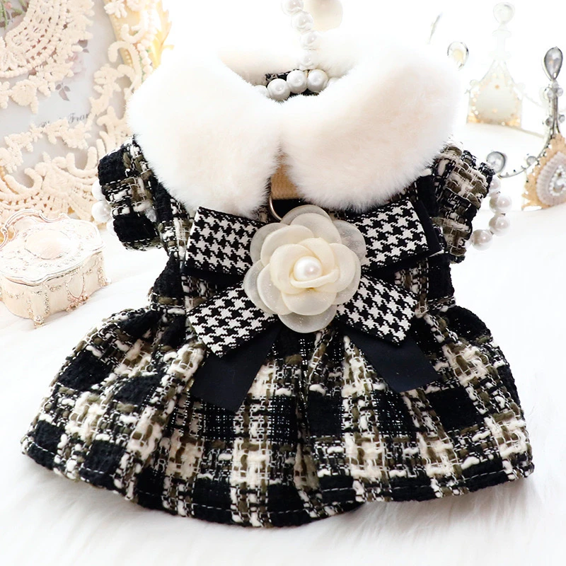 Princ Sle Dr Spring Autumn Wardrobe Must Have for Small Dogs And Teddy Bears Soft Woolen Fabric Floral Fraance
Princ Sle Dr Spring Autumn Wardrobe Must Have for Small Dogs And Teddy Bears Soft Woolen Fabric Floral Fraance