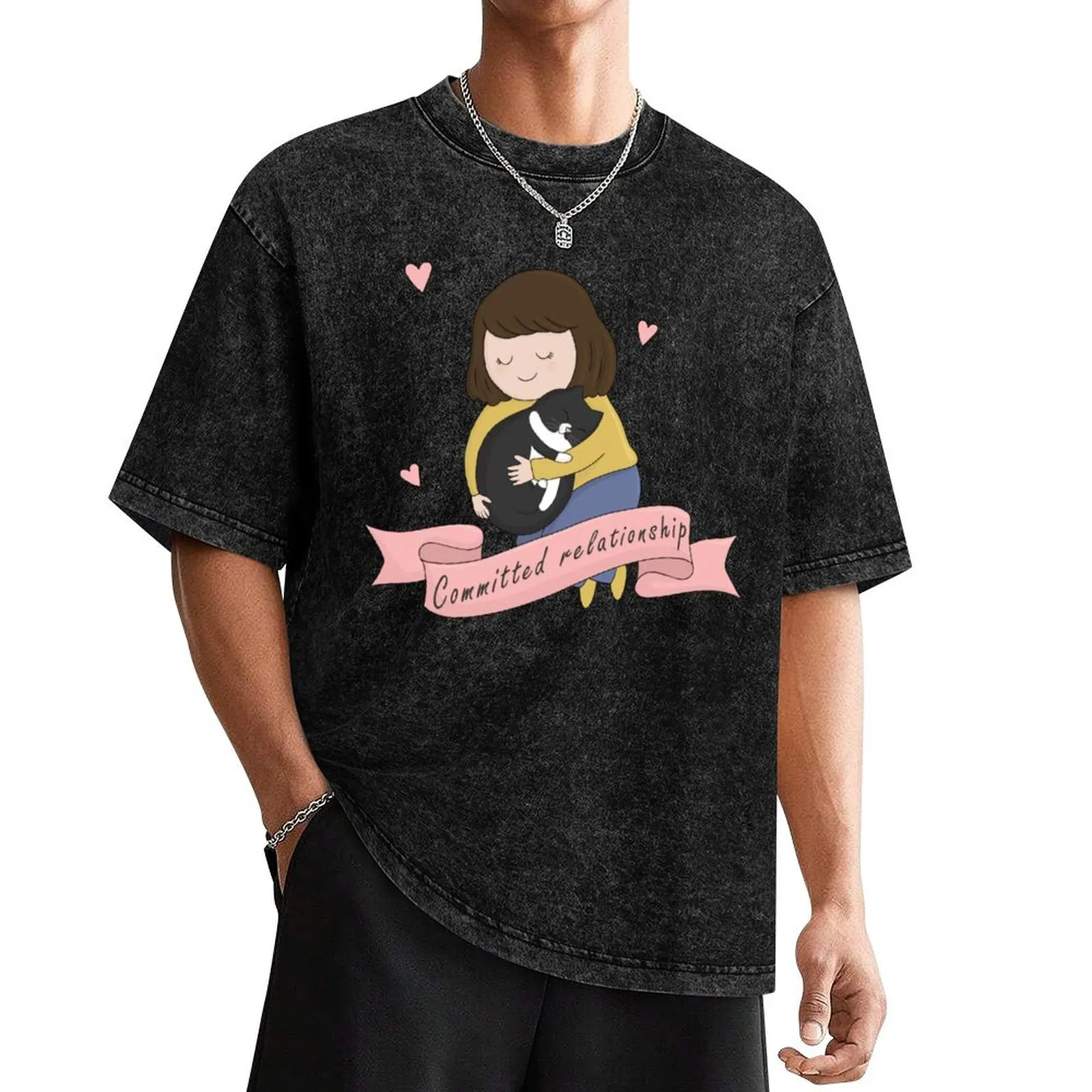 Woman And Cat - Committed relationship T-Shirt Anime t-shirt customizeds quick-drying t shirt men
Woman And Cat - Committed relationship T-Shirt Anime t-shirt customizeds quick-drying t shirt men