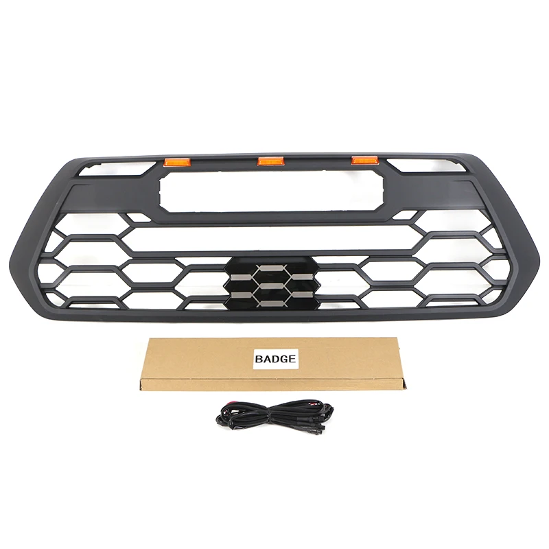 New Style 2016-2022 Auto Parts ABS Mesh Front Grille Without Light Bar Fit For Toyota Tacoma
New Style 2016-2022 Auto Parts ABS Mesh Front Grille Without Light Bar Fit For Toyota Tacoma
