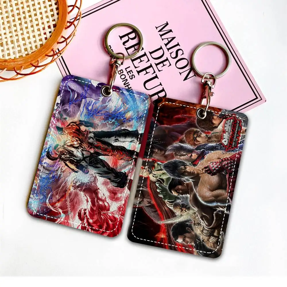 Anime T-Tekken Rectangle ID Card Case Keychain Access Card Bag Key Tag Ring Leather Card Holder Key Ring Access
Anime T-Tekken Rectangle ID Card Case Keychain Access Card Bag Key Tag Ring Leather Card Holder Key Ring Access
