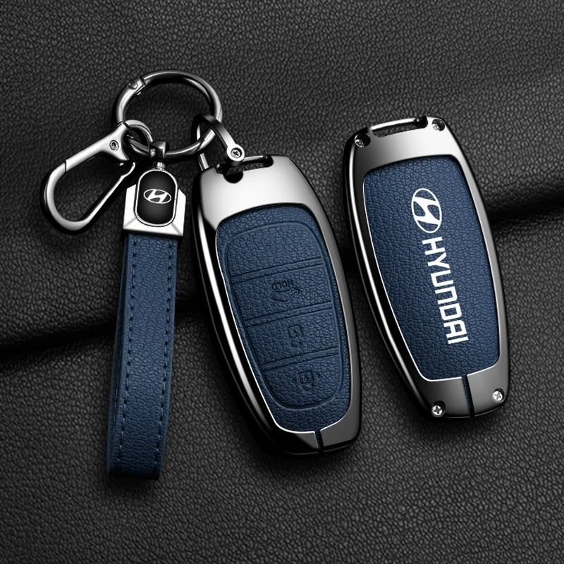 Leather Car Key Case Cover Fob Shell For Hyundai Santa Fe Tucson 2022 NEXO NX4 Ioniq 5 Atos Prime Solaris 2021 Auto Accessories
Leather Car Key Case Cover Fob Shell For Hyundai Santa Fe Tucson 2022 NEXO NX4 Ioniq 5 Atos Prime Solaris 2021 Auto Accessories