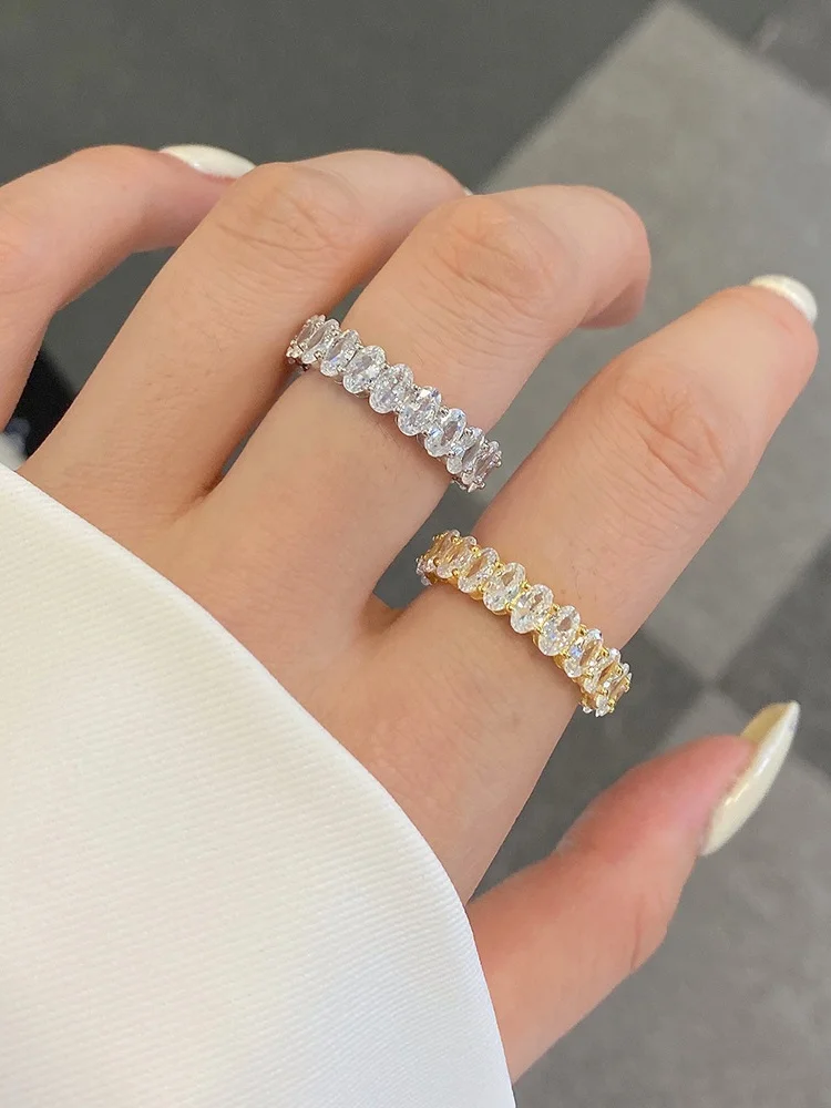 Simplicity Classic Gorgeous Zircon Oval Ring For Women Engagement Wedding Luxury High Quality Fine Jewelry
Simplicity Classic Gorgeous Zircon Oval Ring For Women Engagement Wedding Luxury High Quality Fine Jewelry