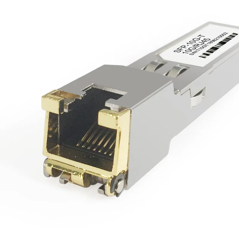 10G-TSFP + Optical Module RJ45 Compatible with Various Brands of Switching 10 Gigabit Electrical Port Mode
10G-TSFP + Optical Module RJ45 Compatible with Various Brands of Switching 10 Gigabit Electrical Port Mode