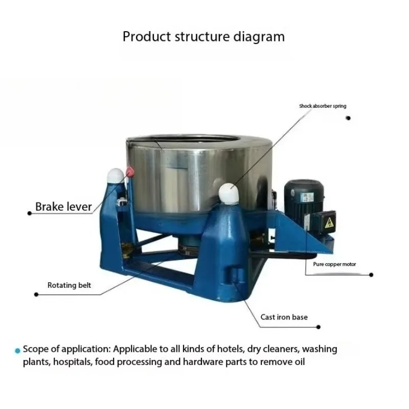 Floor Standing Three Legged Centrifugal Dewatering Machine
Floor Standing Three Legged Centrifugal Dewatering Machine
