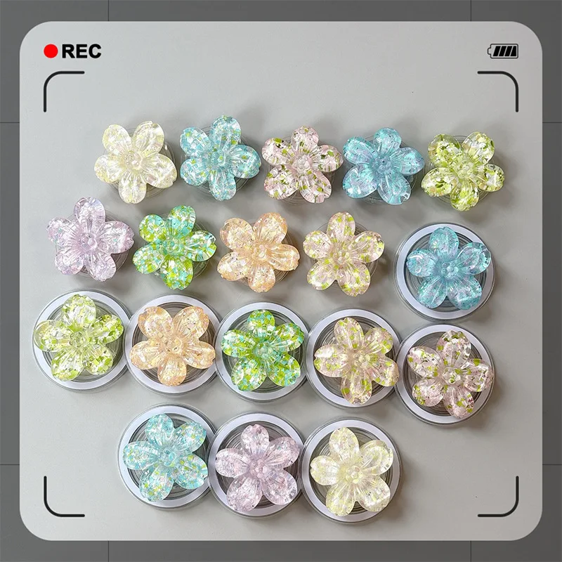 Colored Sequined Three-dimensional Flower Phone Airbag Stand Magnetic Telescopic with Magsafe for Iphone Grip Tok Bracket Holder
Colored Sequined Three-dimensional Flower Phone Airbag Stand Magnetic Telescopic with Magsafe for Iphone Grip Tok Bracket Holder