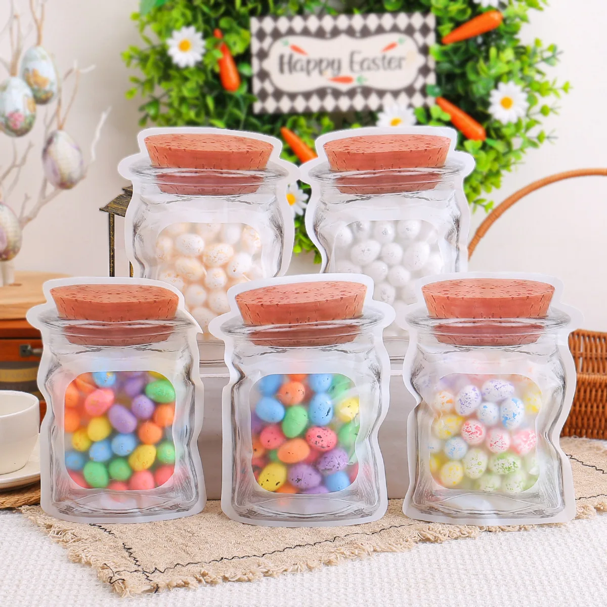 40pcs Colorful Easter Foam Eggs Decoration Glitter Mini Bunny Bird Eggs For Celebration Easter Party DIY Wreath Decor Kids Gifts
40pcs Colorful Easter Foam Eggs Decoration Glitter Mini Bunny Bird Eggs For Celebration Easter Party DIY Wreath Decor Kids Gifts